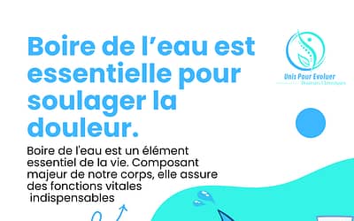 L’Eau ses bienfaits sur  la douleur.